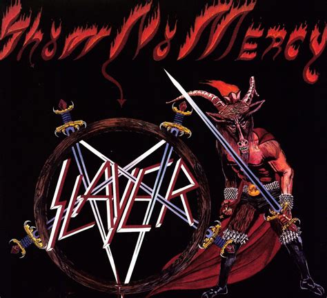 Slayer: Show No Mercy Album Cover Art, Cd Cover, Album Art, Album Covers, Heavy Metal, Black ...