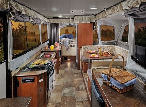 15+ Awesome Modern Pop Up Camper Interior Ideas - Go Travels Plan | Camper interior design, Tent ...