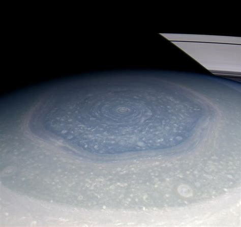 Saturn's hexagon in living color | The Planetary Society