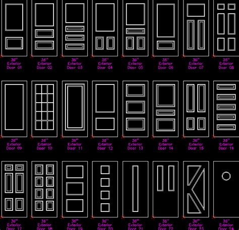 Sin sentido canto Gigante bloques autocad puertas de vidrio Asentar ...