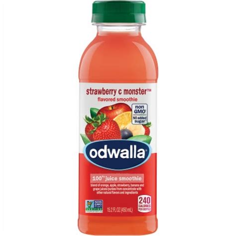 Odwalla® Strawberry C Monster Flavored Smoothie, 15.2 fl oz - Kroger