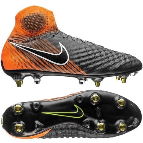 Nike Magista Obra 2 Elite DF SG-PRO Anti-Clog Fast AF - Grå/Sort/Orange ...