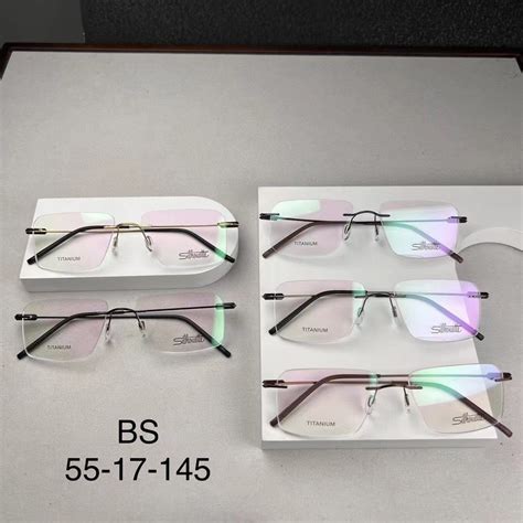 Silhouettes titanium rimless frame glasses eyewear, Men's Fashion ...