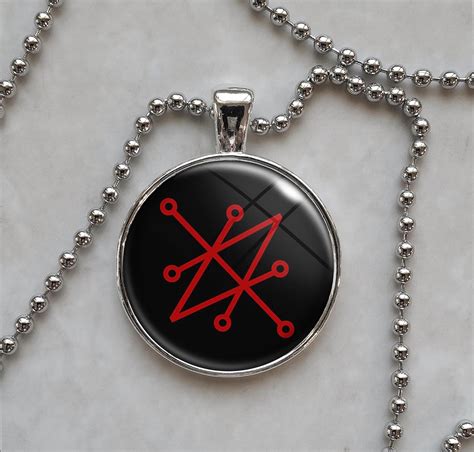 Amazon.com: Sigil of Saturn Azazel Pendant Necklace: Handmade