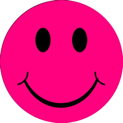 Pink smiley face clipart | Smiley, Happy smiley face, Smiley face