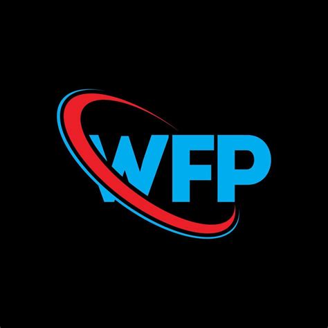 WFP logo. WFP letter. WFP letter logo design. Initials WFP logo linked ...