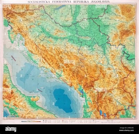 Yugoslavia map hi-res stock photography and images - Alamy