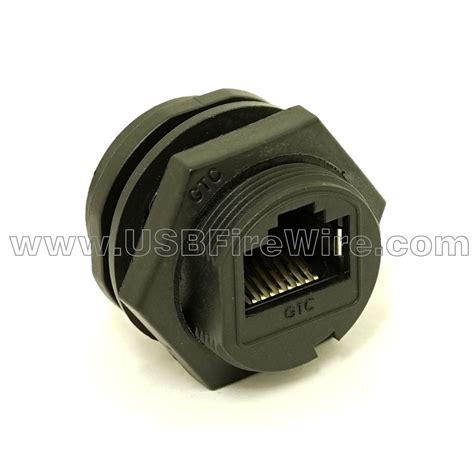 RJ45 Waterproof Connector - 877.522.3779 - USBFireWire.com