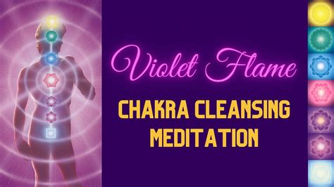 Unlock Radiant Energy: Violet Flame Chakra Cleansing Meditation - YouTube