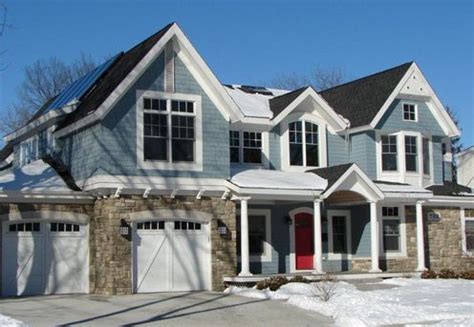 house with vinyl siding and hardibacker siding - Google Search | House designs exterior, House ...