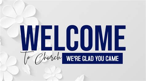 Welcome to church flyer Template | PosterMyWall