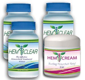 Amazon.com: HemClear for Hemorrhoids (Maximum Strength 3 Bottles + 1 ...