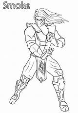Mortal Kombat 2 Coloring Page  Free Printable Pages For Kids sketch template