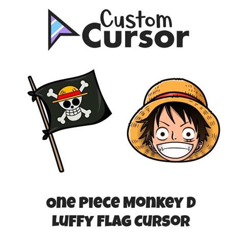 One Piece Monkey D Luffy Flag cursors – Custom Cursor | Monkey d luffy ...