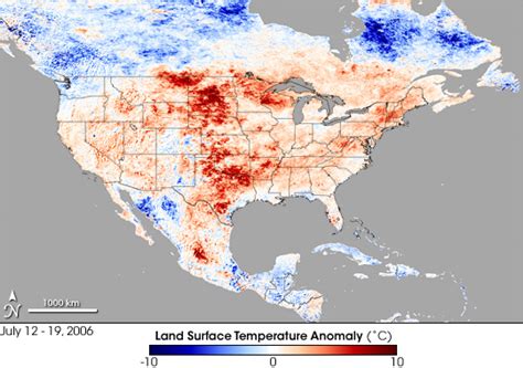 Heat Wave in North America : Natural Hazards