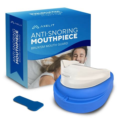 AXELIT Stop Snoring Mouthpiece Sleep Apnea Guard Bruxism Anti Snore Pure Grind - Walmart.com