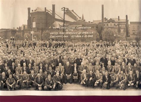 United Mine Workers of America in Cincinnati, Ohio on October 5-13, 1948