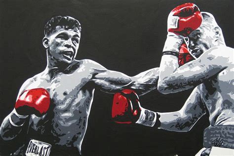 Pin by Val on Boxers | Boxing posters, Canvas prints, Boondocks drawings