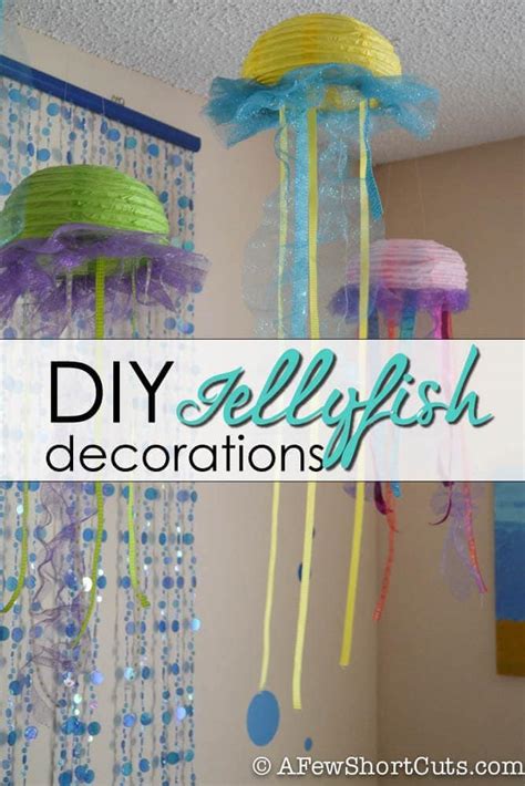 DIY Jellyfish Decorations - A Few Shortcuts