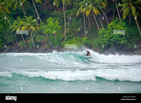 Surfing in Mirissa, Sri Lanka Stock Photo - Alamy