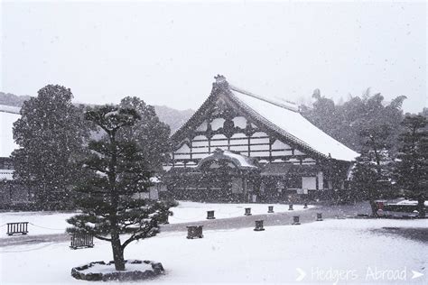 Kyoto in the Snow - Hedgers Abroad