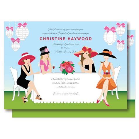 Clipart luncheon invitation