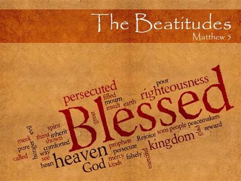 Beatitudes - Lessons - TES Teach