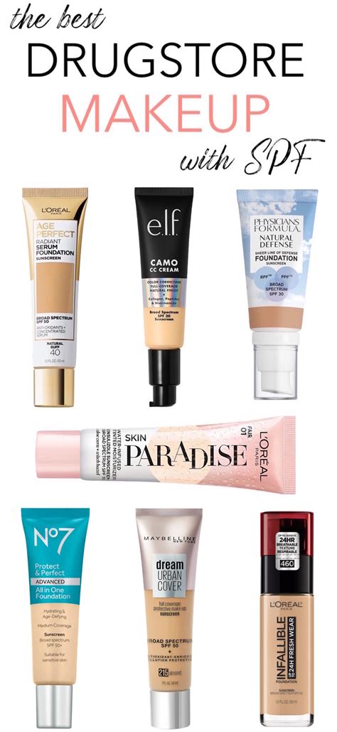 Best Makeup With SPF: Drugstore to High-End (For Every Skin Type)