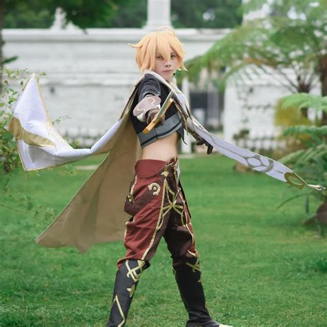 Aether Traveler Cosplay Genshin Impact | HoYoLAB