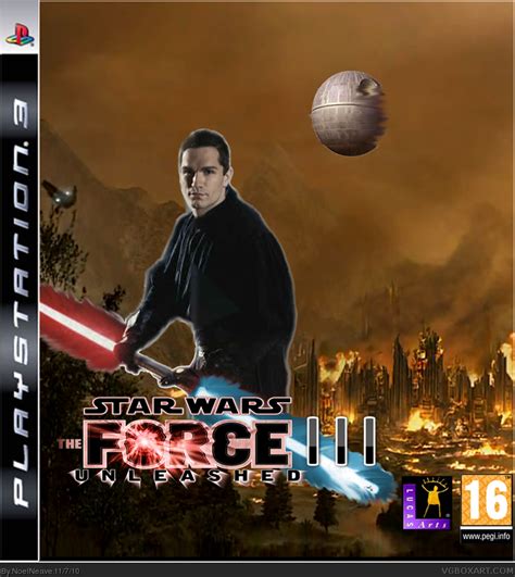 Star Wars The Force Unleashed 3 PlayStation 3 Box Art Cover by NoelNeave