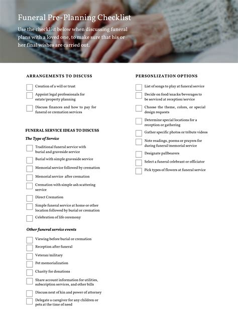 Complete Funeral Pre-Planning Guide [& FREE Checklist]