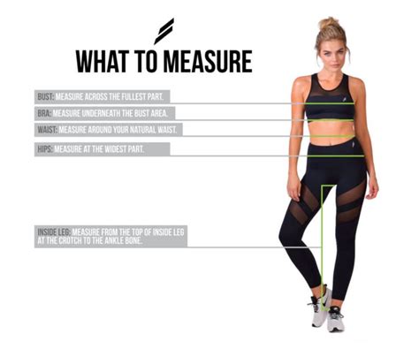 Leggings Size Chart Or How To Get The Perfect Size Legging