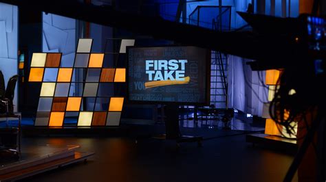 ESPN First Take Set Design Gallery