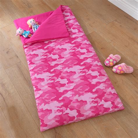 KidKraft Pink Camo Sleeping Bag - 77022 - Walmart.com