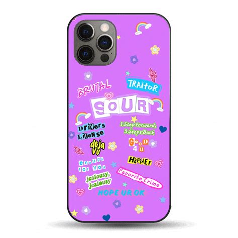 Olivia Rodrigo SOUR LED Phone Case – PopClings