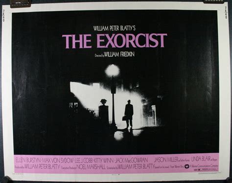 THE EXORCIST, Original Scariest Horror Movie and Half Sheet Poster For Sale - Original Vintage ...