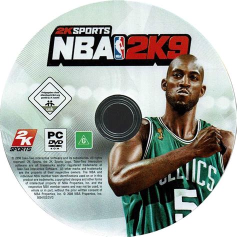 NBA 2K9 (2008) box cover art - MobyGames