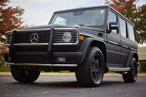 Matte black vinyl car wrap on a Mercedes G Wagon by Elite Fleet Vinyl. Located at 216 W ...