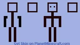 Stick Man Minecraft Skin