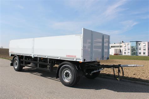 2-axle platform trailer - building materials | Schwarzmüller