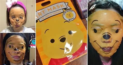 7 Photos Of The 'Winnie-The-Pooh' Face Mask Which Is Petrifying The Internet