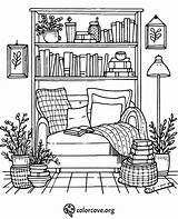 38 Bookshelf Coloring Pages – The Color Cove sketch template