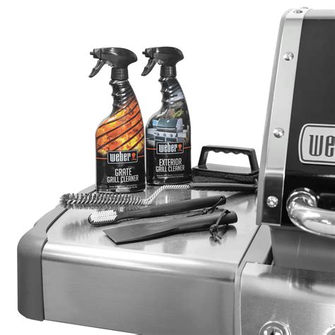 Weber® Porcelain Enamel Grill Maintenance Kit Grill Cleaning Tools, Deep Cleaning Tips, Cleaning ...