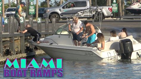 Is Someone About To Be Swimming | Miami Boat Ramp | 79th | Wavy Boats ...