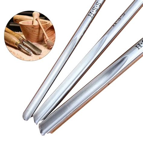 A2001 A2002 A2003 Bowl Gouge Set Wood Lathe Turning HSS Woodturning Woodworking For DIY ...