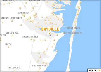 Bayville (United States - USA) map - nona.net