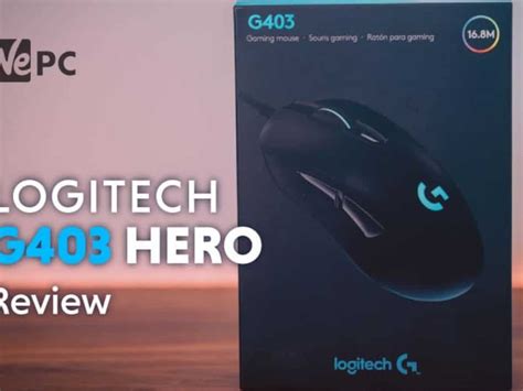 Logitech G403 Software / Logitech G403 Hero Gaming Mouse Review Total ...