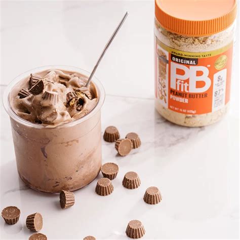 Ninja Creami Peanut Butter Chocolate Protein Ice Cream | Recipe | Peanut butter ice cream recipe ...