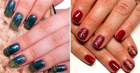 Dragon Scale Nails Are The Hottest New Beauty Trend, Literally