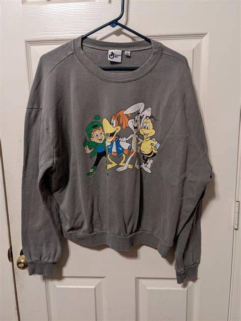 Vintage General Mills Cereal Characters Pullover Crew… - Gem